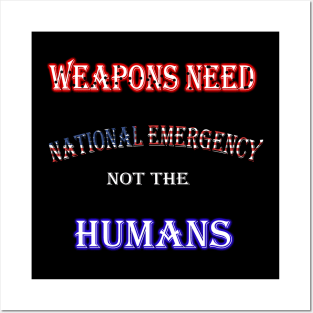 National emergency Posters and Art